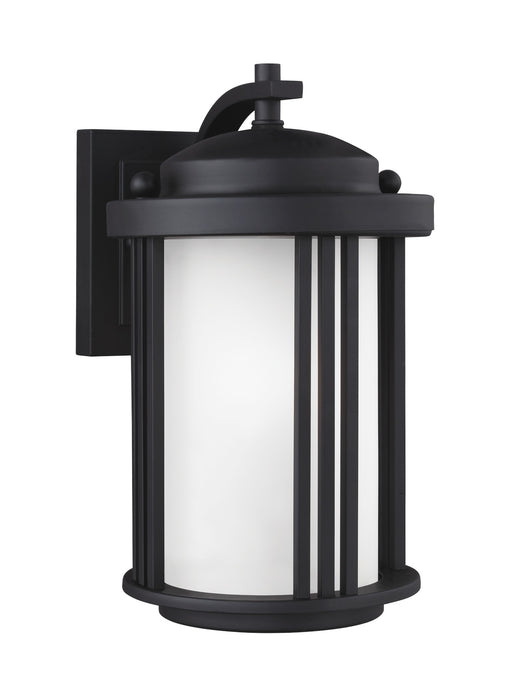 Generation Lighting - 8547901-12 - One Light Outdoor Wall Lantern - Crowell - Black