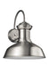 Generation Lighting - 8647701-04 - One Light Outdoor Wall Lantern - Fredricksburg - Satin Aluminum