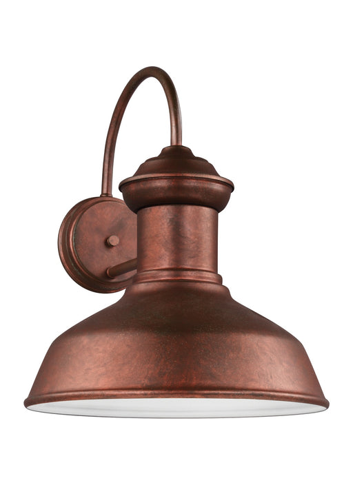 Generation Lighting - 8647701-44 - One Light Outdoor Wall Lantern - Fredricksburg - Weathered Copper