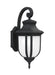 Generation Lighting - 8736301-12 - One Light Outdoor Wall Lantern - Childress - Black