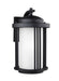 Generation Lighting - 8747901-12 - One Light Outdoor Wall Lantern - Crowell - Black