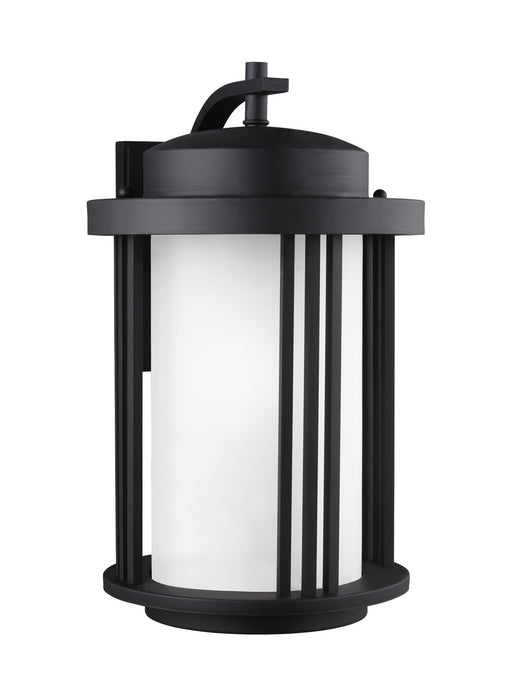 Generation Lighting - 8847901-12 - One Light Outdoor Wall Lantern - Crowell - Black