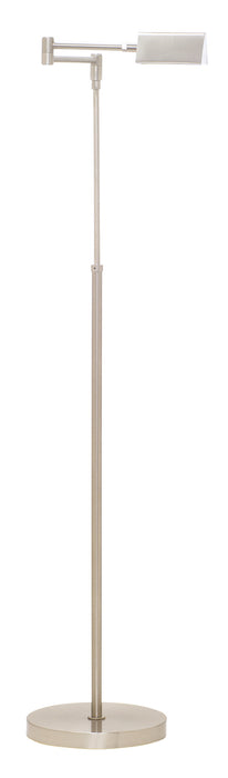 House of Troy - D100-SN - LED Floor Lamp - Delta - Satin Nickel