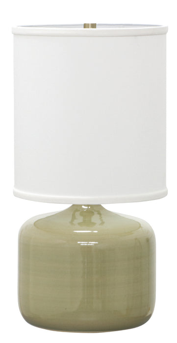 House of Troy - GS120-CG - One Light Table Lamp - Scatchard - Celadon