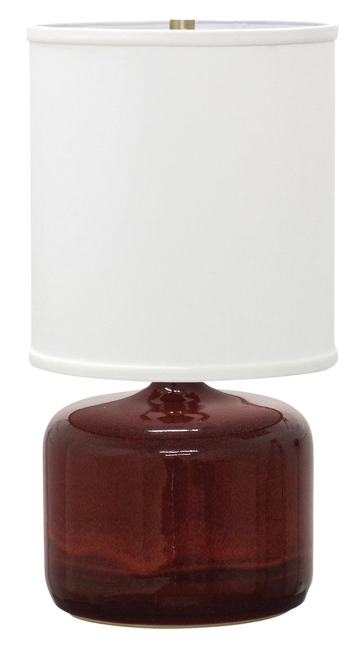 House of Troy - GS120-CR - One Light Table Lamp - Scatchard - Copper Red