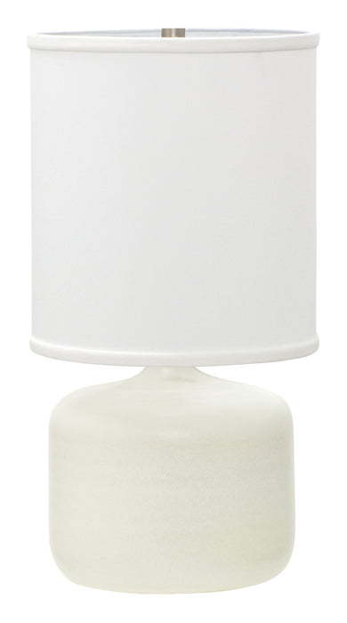 House of Troy - GS120-WM - One Light Table Lamp - Scatchard - White Matte