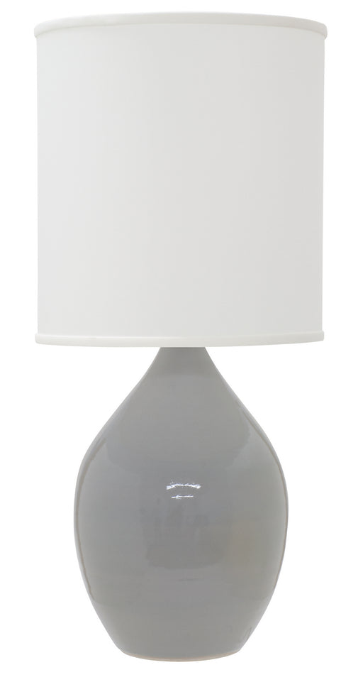 House of Troy - GS401-GG - One Light Table Lamp - Scatchard - Gray Gloss