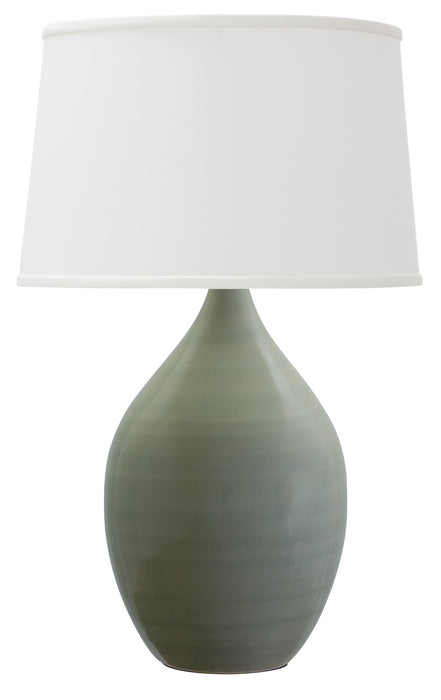 House of Troy - GS402-CG - One Light Table Lamp - Scatchard - Celadon