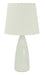 House of Troy - GS850-WG - One Light Table Lamp - Scatchard - White Gloss