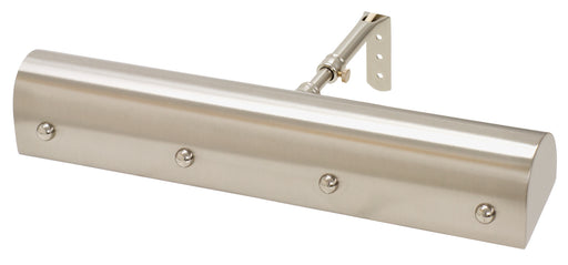 House of Troy - TB14-SN/PN - Two Light Picture Light - Traditional Picture Lights - Satin Nickel with Polished Nickel