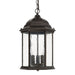 Capital Lighting - 9836OB - Three Light Outdoor Hanging Lantern - Main Street - Old Bronze