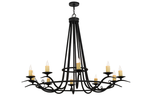 Meyda Tiffany - 117545 - Ten Light Chandelier - Octavia - Antique