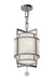 Meyda Tiffany - 162159 - One Light Pendant - Raiff - Stainless Steel,Crystal