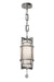 Meyda Tiffany - 162163 - One Light Pendant - Raiff - Stainless Steel,Crystal