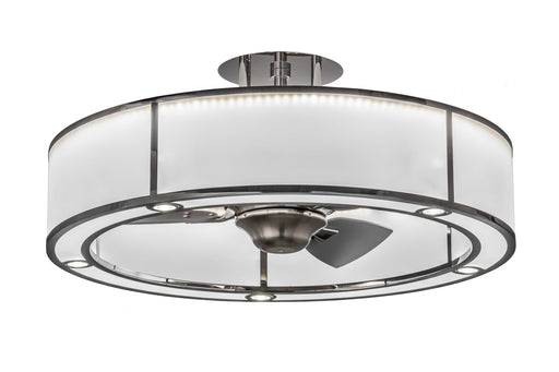 Meyda Tiffany - 165941 - LED Chandel-Air - Smythe Craftsman - Polished Stainless Steel