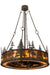 Meyda Tiffany - 168493 - Eight Light Chandel-Air - Tall Pines - Rust,Copper