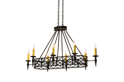 Eight Light Chandelier