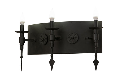 Three Light Wall Sconce