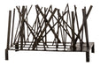 Meyda Tiffany - 171916 - Fireplace Decor - Branches - Wrought Iron