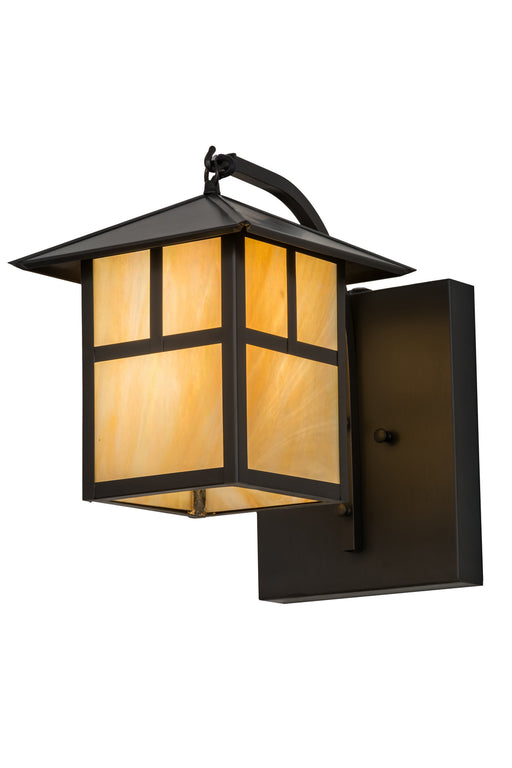 Meyda Tiffany - 172641 - One Light Wall Sconce - Seneca - Craftsman Brown