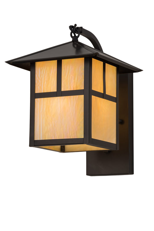 Meyda Tiffany - 172643 - One Light Wall Sconce - Seneca - Craftsman Brown