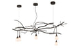 Meyda Tiffany - 173528 - Five Light Chandelier - Winter Solstice - Oil Rubbed Bronze