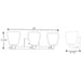 Fleet Bath Bracket-Bathroom Fixtures-Progress Lighting-Lighting Design Store