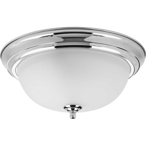 Progress Lighting - P3925-15ET - Two Light Flush Mount - Dome Glass - Polished Chrome