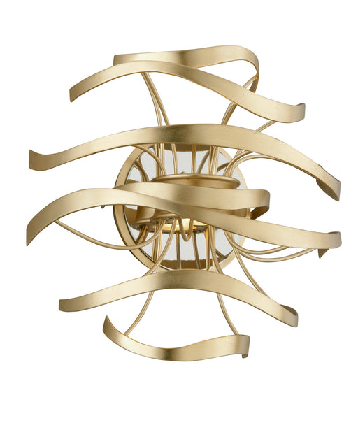 Corbett Lighting - 216-12-GL/SS - LED Wall Sconce - Calligraphy - Gold Leaf W Polished Stainless