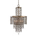 Uttermost - 21288 - Six Light Chandelier - Valka - Silver Swedish Iron