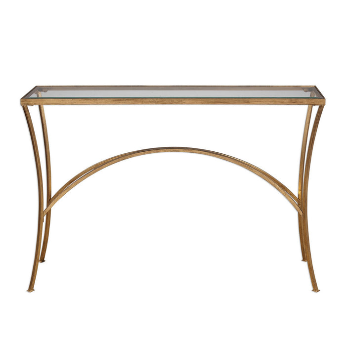 Uttermost - 24640 - Console Table - Alayna - Antiqued Gold Leaf