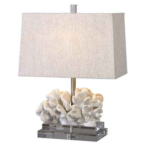 Uttermost - 27176-1 - One Light Table Lamp - Coral - Ivory Coral
