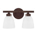 Capital Lighting - 114321BZ-333 - Two Light Vanity - Jameson - Bronze