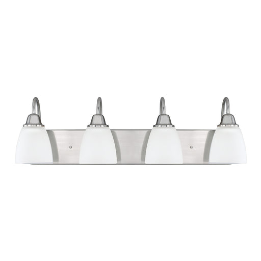 Capital Lighting - 115141BN-337 - Four Light Vanity - Trenton - Brushed Nickel