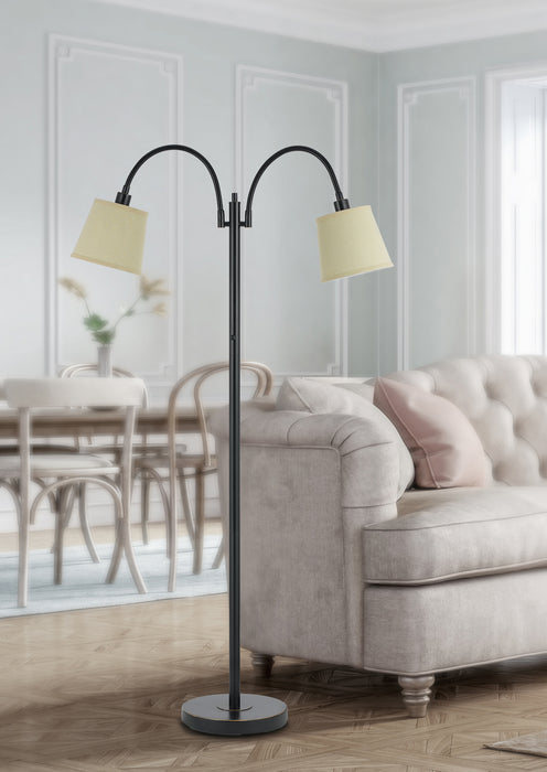Two Light Floor Lamp-Lamps-Cal Lighting-Lighting Design Store