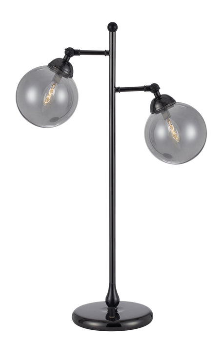 Cal Lighting - BO-2577TB - Two Light Table Lamp - Prato - Gun Metal
