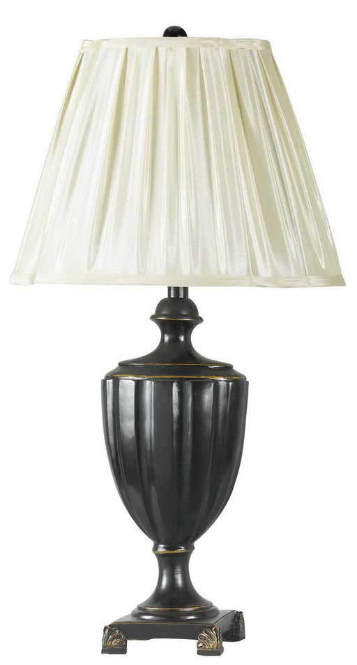 Cal Lighting - BO-275 - One Light Table Lamp - Haven - Ersatz Black