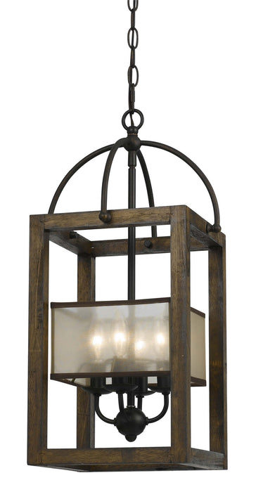 Cal Lighting - FX-3536/4 - Four Light Chandelier - Mission - Dark Bronze