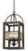 Cal Lighting - FX-3536/4 - Four Light Chandelier - Mission - Dark Bronze