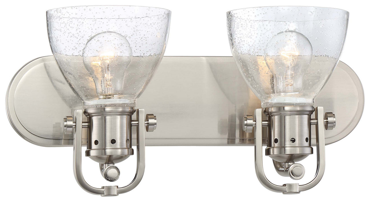 Minka-Lavery - 3412-84 - Two Light Bath - Minka Lavery - Brushed Nickel