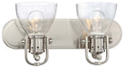 Minka-Lavery - 3412-84 - Two Light Bath - Minka Lavery - Brushed Nickel