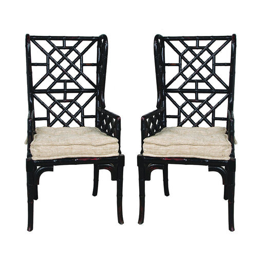 ELK Home - 659522PWMLB - Chair - Bamboo - Black