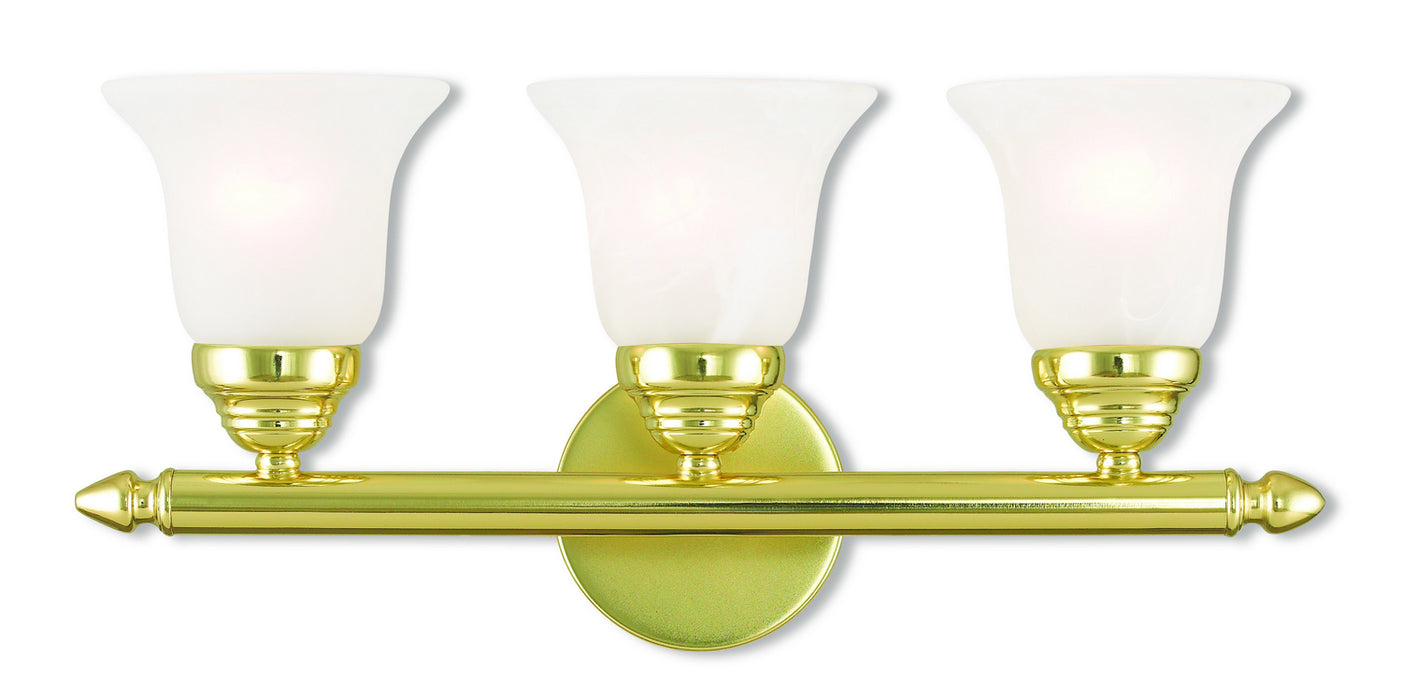 Livex Lighting - 1063-02 - Three Light Bath Vanity - Neptune - Polished Brass