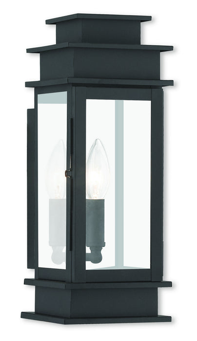 Livex Lighting - 2013-04 - One Light Outdoor Wall Lantern - Princeton - Black