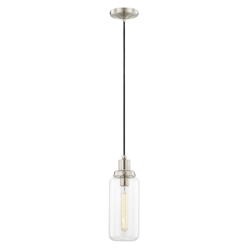 Livex Lighting - 40614-91 - One Light Mini Pendant - Art Glass Mini Pendants - Brushed Nickel