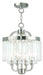 Livex Lighting - 50543-91 - Four Light Mini Chandelier/Ceiling Mount - Ashton - Brushed Nickel