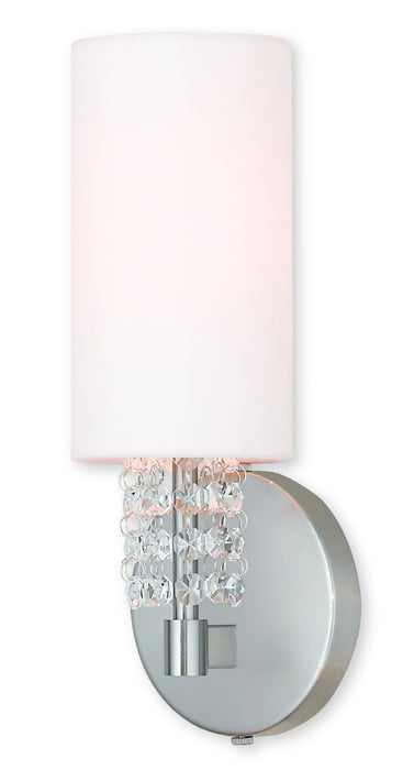 Livex Lighting - 51030-91 - One Light Wall Sconce - Carlisle - Brushed Nickel
