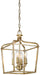 Minka-Lavery - 4445-582 - Four Light Pendant - Laurel Estate - Brio Gold