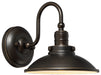 Minka-Lavery - 71163-143C-L - One Light Outdoor Wall Mount - Baytree Lane - Oil Rubbed Bronze W/ Gold High