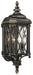 Minka-Lavery - 9321-585 - Four Light Outdoor Wall Mount - Bexley Manor - Coal W/Gold Highlights